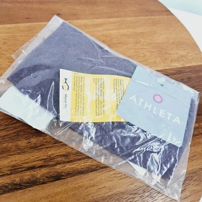 Athleta Shimmer Knot Headband Blue Purple Lavender One Size Meryl Skinlife New - Image 1 of 4