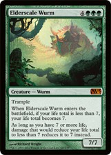 1x Elderscale Wurm LP, English MTG Magic 2013 (M13)