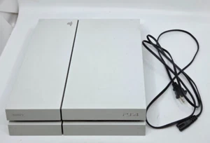 Sony Playstation 4 Glacier White CUH-1115A 500GB CONSOLE ONLY READ DESCRIPTION - Picture 1 of 9