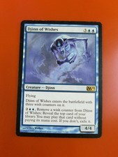 1x Djinn of Wishes | M12 Magic 2012 | MTG Magic the Gathering Cards