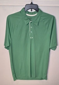 Oakley Mens XL Green Golf Polo Shirt Short Sleeve - Picture 1 of 3