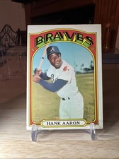 Hank, Aaron 1972Topps. No.299 NRMT Nice. Clean Surface Bright Colors