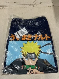 Naruto Itachi Sharingan Navy Blue Boys Short Sleeve T-Shirt Size Small - Picture 1 of 2