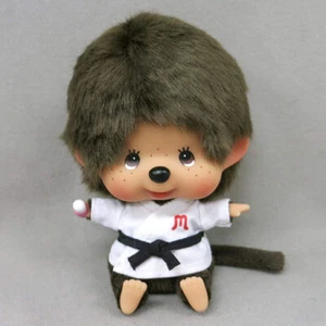 Let's Sports Monchhichi Judo Boy S size Doll Sekiguchi From Japan F/S - Picture 1 of 2