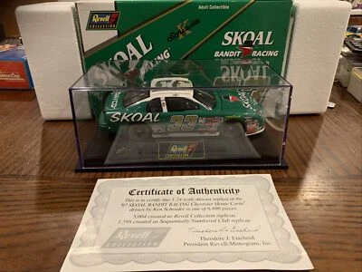 1997 Ken Schrader #33 Skoal Bandit Racing Chevrolet 1:24 NASCAR Revell IN BOX!!! - Image 1 of 4
