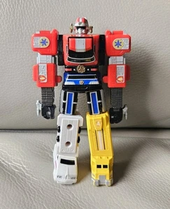 Power Rangers Light Speed Rescue Lightspeed Megazord 5.5" Figure Vintage 1999 - Picture 1 of 12