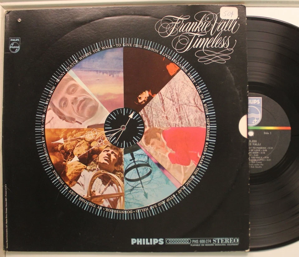 Frankie Valli Lp Timeless On Philips - Vg Vg+ To Vg - Image 1 of 1