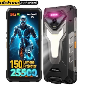 Ulefone Armor 34 Pro+ Projektor 16GB+512GB Nachtvision IP68/IP69K robustes Handy - Bild 1 von 10