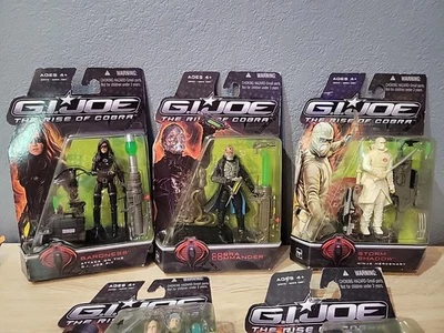 G.I. Lote de 5 bonecos Hasbro Joe Rise Of Cobra da franquia de filmes 2008/2009 - Imagem 1 de 4