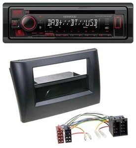 Kenwood MP3 CD USB Bluetooth DAB Autoradio für Fiat Stilo 192 01-08 Ablagefach - Bild 1 von 6