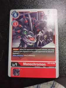 Monochromon Digimon CCG BT5-012 Regular - Picture 1 of 1