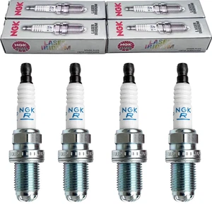 NGK 3199 Zündkerze x4 BKR6EQUP Für BMW 3-er E46 Z3 E36 MINI R50 R52 R53 AUDI A6 - Picture 1 of 7