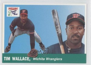 1991 Rock's Dugout Wichita Wranglers Tim Wallace #18