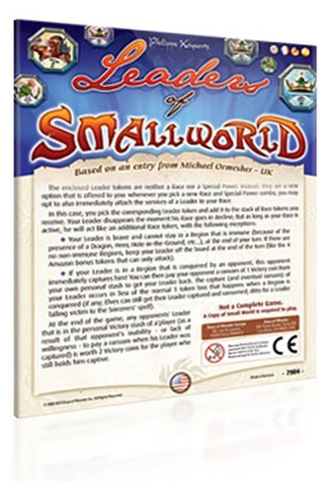 Small World Board Game: Leaders of Small World Expansion Set DOWDO7904 - Image 1 of 2