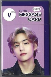 Tarjeta de mensaje fotográfico BTS V (paquete de 30P) K-POP 2025.06 - Imagen 1 de 3