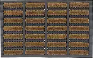 Nimbus Coir Door Mat Heavy Duty Entrance Outdoor Indoor Anti Slip 45 x 75 cm - Picture 1 of 4