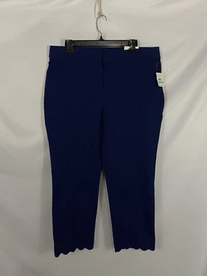 Rafaella новый с Ярлыками женский размер 16 синий высоты классический крой укороченный Chino брюки - Изображение 1 из 4
