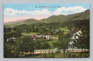 Postcard Balsam Range Blue Ridge Mountain Waynesville North Carolina - Picture 1 of 2