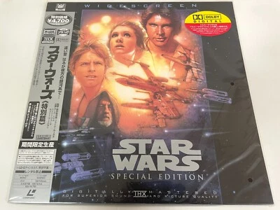 Sealed STAR WARS A New Hope Special Edition 1997 Laserdisc LD Japan PILF-2468 - Image 1 of 2