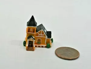 Escultura en miniatura de casa señorial a escala 1:12 muñecas A4198 - Imagen 1 de 12