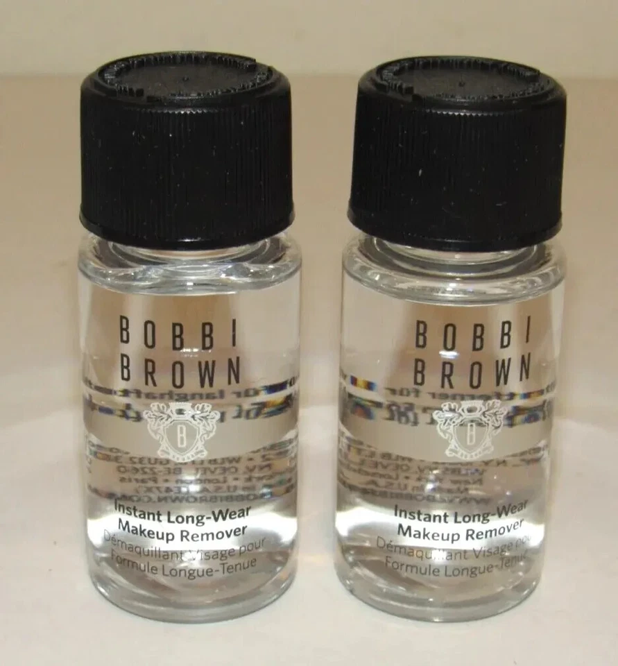 2X Bobbi Brown Instant Long-Wear Makeup Remover 1 Oz/ 30 mL Each Travel Size NEW - Image 1 of 1