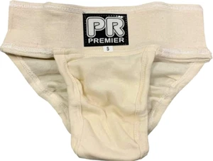 PR Cricket Box/Abdo Guard/Taza Algodón Jock Brief/Jockbrief/Soporte de bolsa Reino Unido - Imagen 1 de 1
