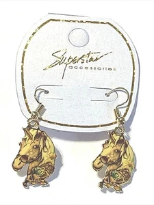 Pendientes de unicornio amarillo accesorios Superstar - Imagen 1 de 5