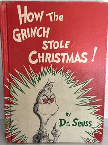 “HOW THE GRINCH STOLE CHRISTMAS!" by Dr. Seuss 1957 1st edition printing - Bild 1 von 13