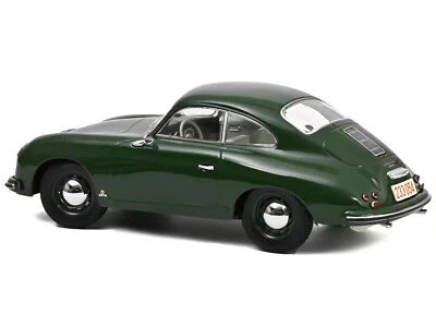 1954 Porsche 356 Coupe verde com interior branco modelo de carro fundido em escala 1/18 por Norev - Imagem 1 de 2