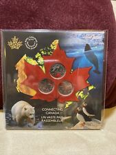 Canada Mint 2020 Connecting Canada Special Ed  Coloured Coin Set