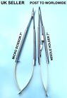 2 Pc Set Dental Castroviejo Needle Holder Plier Straigth & Micro Scissor 7"