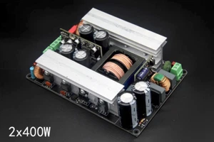 2x400W 220V Stereo Digital Endstufe Platine mit Schaltnetzteil - Bild 1 von 4