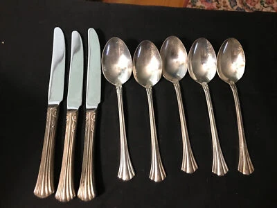 Towle Silver Stainless Steel Athena 3 Butter Knife 5 Tablespoons - Изображение 1 из 3