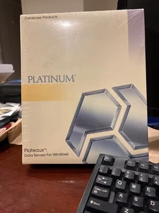 RARE BRAND NEW IN SHRINK WRAP PLATINUM ERP --PLATEAUX DATA SERVERS FOR WINDOWS. - Picture 1 of 5