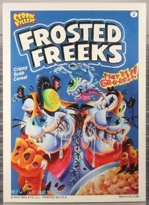 2012 Wax Eye Cereal Killers Frosted Freeks #2 - Picture 1 of 2