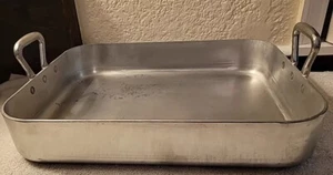 Vintage Profi Williams Sonoma Frankreich Aluminium Bräter groß 18"x14" - Bild 1 von 17