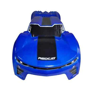 Redcat Racing Piranha TR10 Body Shell Blue & Spoiler - Image 1 of 3