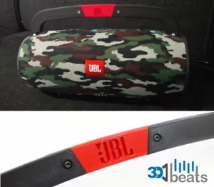 Robuster Tragegriff für JBL Xtreme Bluetooth Lautsprecher (schwarz + rot, Logo) - Bild 1 von 5