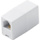 Steren BL-320-034WH Telephone In-Line Coupler 6-Conductor