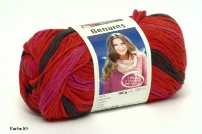 Schachenmayr Benares, Bändchengarn 100g, verschiedene Farben - Bild 1 von 2