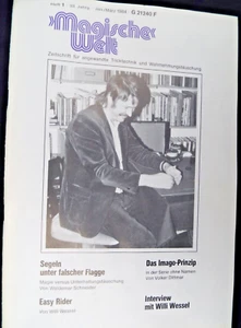 MAGISCHE WELT 1/84, STEREOMAGIE,TRICKS MÜNZE KARTEN,GUMMIRING TRICKS,EASY RIDER - Bild 1 von 2