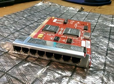 Comtrol A00058 Rocketport 8 Serial RS-232 Ports ISA RJ-45 8J - Image 1 of 3