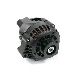 Black GM CS130D Style High Output 180 Amp Alternator for GM LS - Picture 1 of 3