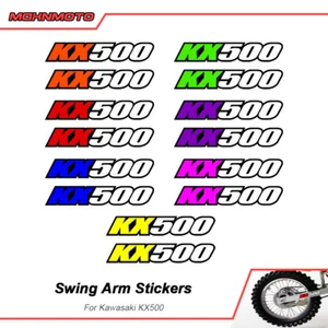 For 1983-2004 Kawasaki KX500 Accessories Swing Arm Decal Sticker Graphics Kit - Picture 1 of 16