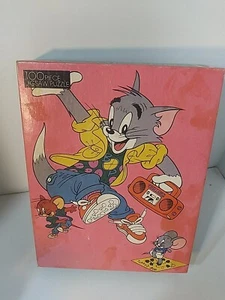 Tom And Jerry Jigsaw Puzzle Vintage 1990 100 Pieces Sealed - Picture 1 of 4