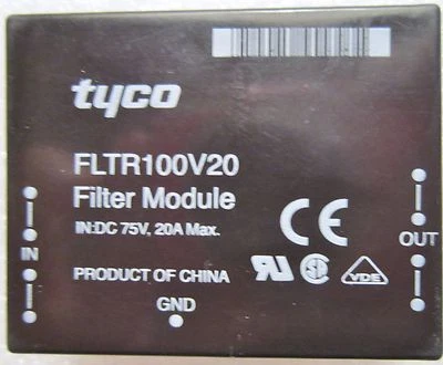 FLTR100V20 TYCO FILTER MODULE 75V 20A 4.8 mOhms 100Vin - Image 1 of 4