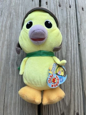 2008 Wonder Pets Plush Cutie Ming Ming 9" Duck Duckling Fisher-Price Mattel Tags - Image 1 of 4