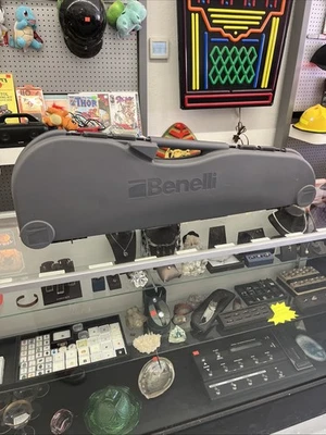 Estojo de armazenamento Benelli espingarda plástico capa dura feito apenas na Itália - Imagem 1 de 4