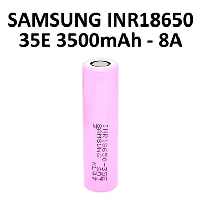 CAPOBRANCO Celle Litio Samsung INR18650-35E 3500mAh - 8A