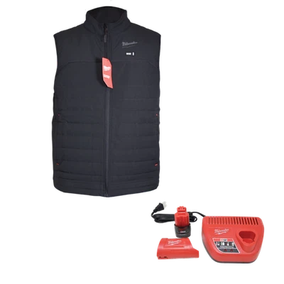 Milwaukee M12 Heated Vest Kit (Black) - Size Large - Image 1 of 4